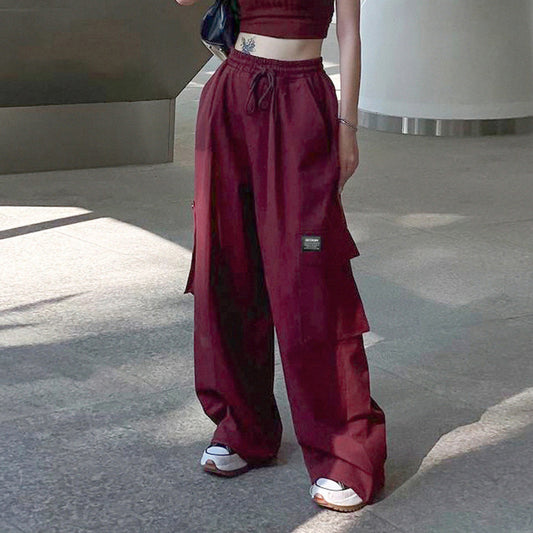 Street Style Wide-leg Overalls Loose