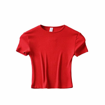 Basic Style Slim-fit Top