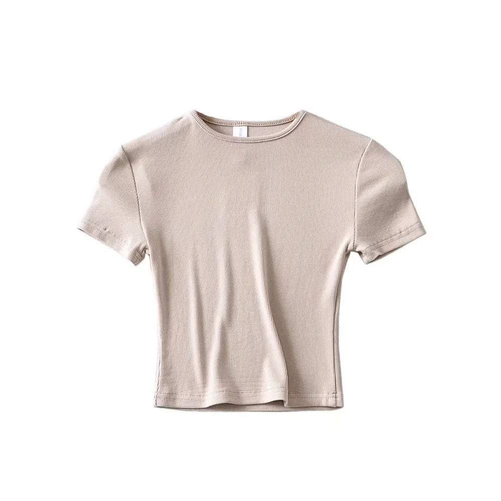 Basic Style Slim-fit Top